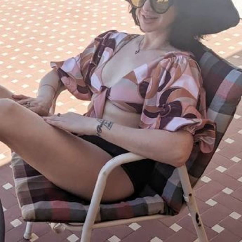 Adriana Degreas bathing suit top p/s